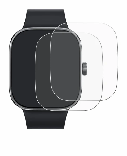 Image de l'appareil Xiaomi Redmi Watch 4 avec une grande variété de protections d'écran.