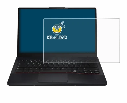 Image de l'appareil Fujitsu Lifebook E5412 avec une grande variété de protections d'écran.