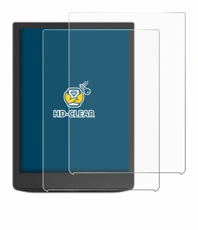 Image de l'appareil Vivlio InkPad 4 avec une grande variété de protections d'écran.