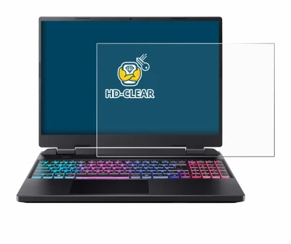 Image de l'appareil Acer Predator Helios Neo 16 avec une grande variété de protections d'écran.