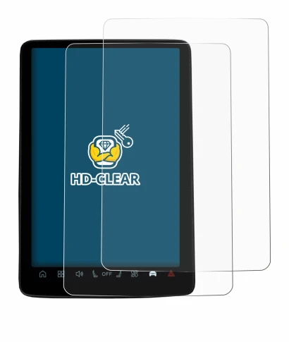 Image de l'appareil Volvo EX30 12.3" avec une grande variété de protections d'écran.