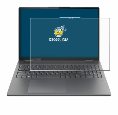 Image de l'appareil Lenovo Yoga 7i 2-in-1 Gen 9 16" avec une grande variété de protections d'écran.
