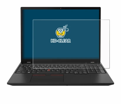 Image de l'appareil Lenovo ThinkPad P16s Gen 2 avec une grande variété de protections d'écran.