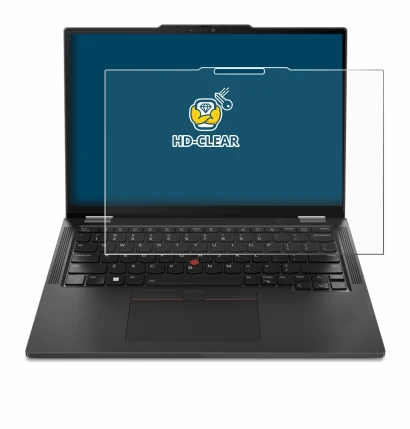 Image de l'appareil Lenovo ThinkPad X13 2-in-1 Gen 5 avec une grande variété de protections d'écran.