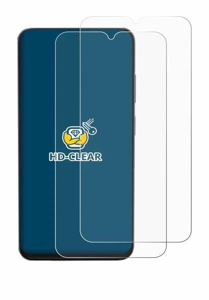 Image de l'appareil Doogee N55 Pro avec une grande variété de protections d'écran.