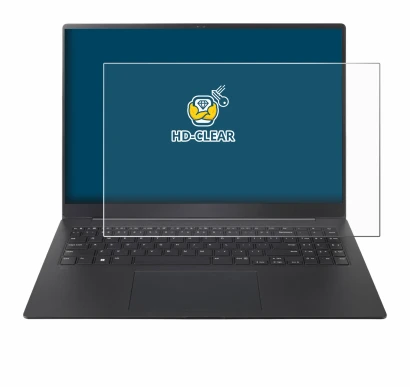 Image de l'appareil LG gram Pro 16 2024 avec une grande variété de protections d'écran.