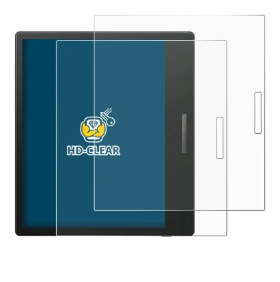 Image de l'appareil Boox Go Color 7 avec une grande variété de protections d'écran.