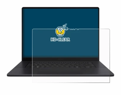 Image de l'appareil ASUS ProArt P16 avec une grande variété de protections d'écran.