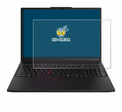 Image de l'appareil Lenovo ThinkPad P16s Gen 3 avec une grande variété de protections d'écran.