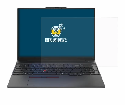 Image de l'appareil Lenovo ThinkPad E16 Gen 2 avec une grande variété de protections d'écran.