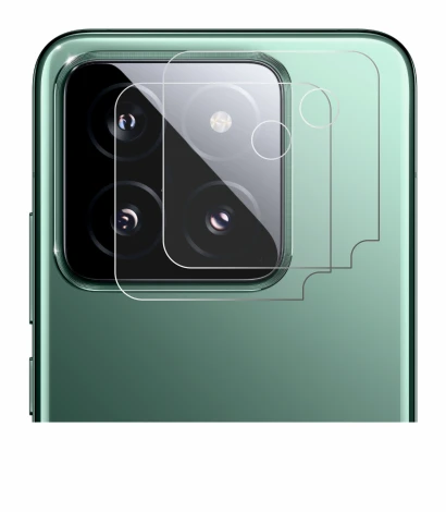 Image de l'appareil Xiaomi 14 (Caméra UNIQUEMENT) avec une grande variété de protections d'écran.