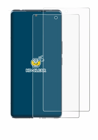 Image de l'appareil HTC U24 Pro avec une grande variété de protections d'écran.