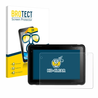 Face avant d’un emballage produit avec le logo de la marque BROTECT. À côté, l’appareil Texa Axone Voice est représenté avec l