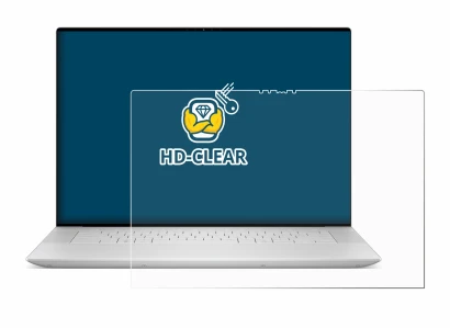 Image de l'appareil Dell XPS 16 9640 avec une grande variété de protections d'écran.