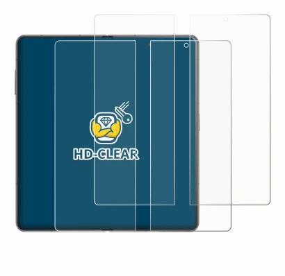 Image de l'appareil Honor Magic V3 (inneres Display) avec une grande variété de protections d'écran.