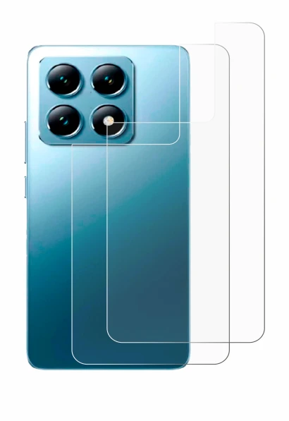 Image de l'appareil Xiaomi 14T (Arrière) avec une grande variété de protections d'écran.