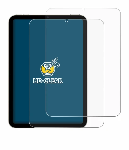 Image de l'appareil Apple iPad Mini 7 WiFi 2024 avec une grande variété de protections d'écran.