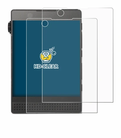 Image de l'appareil Light Phone 3 avec une grande variété de protections d'écran.