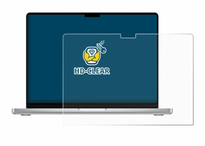 Image de l'appareil Apple MacBook Pro 14" M4 2024 avec une grande variété de protections d'écran.