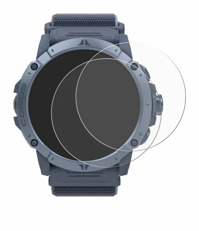 Image de l'appareil Coros Vertix 2S avec une grande variété de protections d'écran.