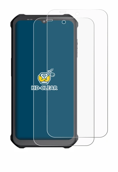 Image de l'appareil Sonim XP400 avec une grande variété de protections d'écran.