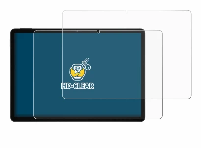 Image de l'appareil Doogee U11 avec une grande variété de protections d'écran.