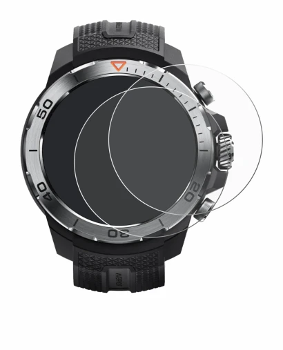 Image de l'appareil Xiaomi Mibro GS Explorer avec une grande variété de protections d'écran.