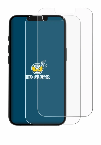Image de l'appareil Apple iPhone 16e avec une grande variété de protections d'écran.