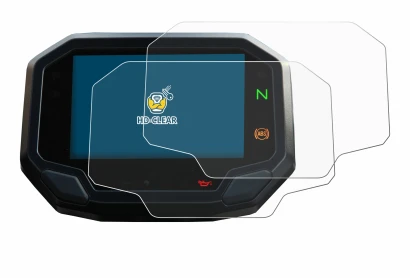 Image de l'appareil Kawasaki Versys 650 2022+ avec une grande variété de protections d'écran.