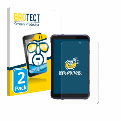 Face avant d’un emballage produit avec le logo de la marque BROTECT. À côté, l’appareil CHCNAV LT800 est représenté avec la pr