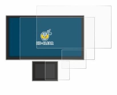 Image de l'appareil Icom IC-7760 avec une grande variété de protections d'écran.