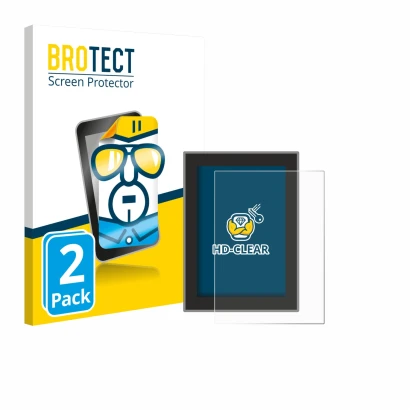 Face avant d’un emballage produit avec le logo de la marque BROTECT. À côté, l’appareil Volvo XC90 (2018–2024) est représenté 