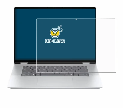 Image de l'appareil HP OmniBook X Flip 16-aX avec une grande variété de protections d'écran.