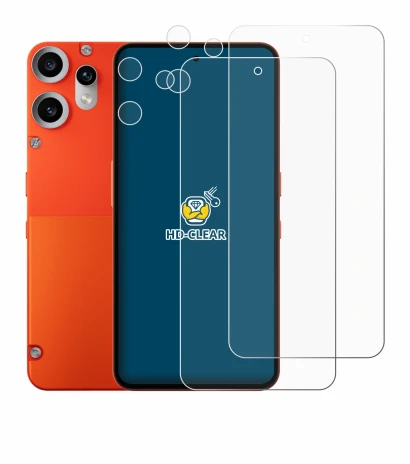 Image de l'appareil Nothing CMF Phone 2 Pro (Avant+Caméra) avec une grande variété de protections d'écran.