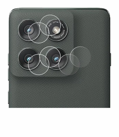 Image de l'appareil Motorola Edge (2025) (Caméra UNIQUEMENT) avec une grande variété de protections d'écran.
