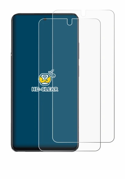Image de l'appareil Oppo A40 avec une grande variété de protections d'écran.