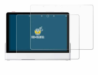 Image de l'appareil eufy Smart Display E10 avec une grande variété de protections d'écran.