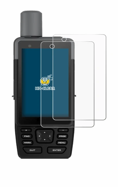 Image de l'appareil Garmin GPSMAP H1 avec une grande variété de protections d'écran.