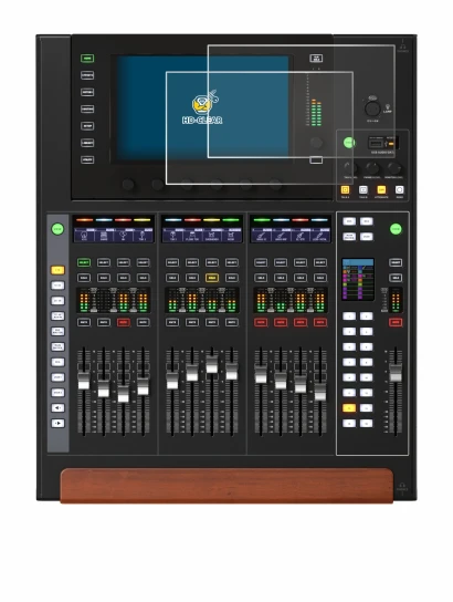 Image de l'appareil Behringer Wing Compact avec une grande variété de protections d'écran.