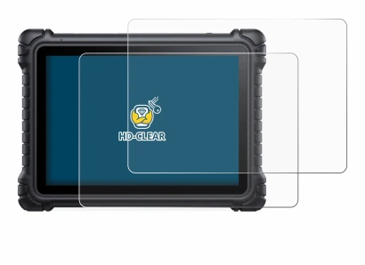 Image de l'appareil iCarsoft CR Eagle avec une grande variété de protections d'écran.