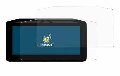 Image de l'appareil Ducati Panigale V4 2025 avec une grande variété de protections d'écran.