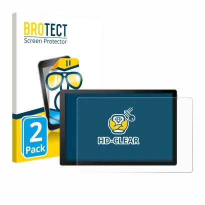 Face avant d’un emballage produit avec le logo de la marque BROTECT. À côté, l’appareil EcoFlow PowerInsight est représenté av