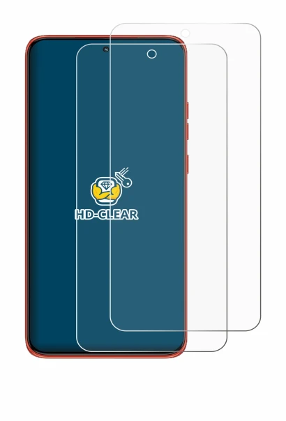 Image de l'appareil Motorola Edge 60 Neo avec une grande variété de protections d'écran.