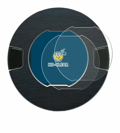 Image de l'appareil OOONO P-DISC NO1 avec une grande variété de protections d'écran.