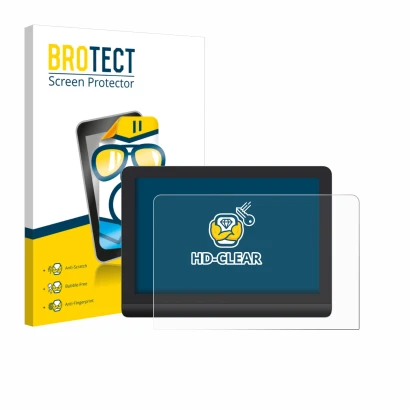 Face avant d’un emballage produit avec le logo de la marque BROTECT. À côté, l’appareil XP-Pen Artist Pro 16 Gen 2 est représe