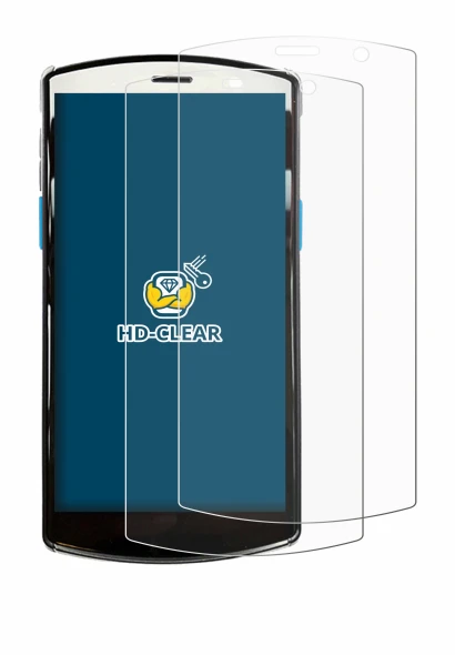 Image de l'appareil Unitech EA510 avec une grande variété de protections d'écran.