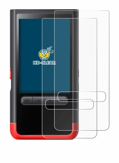 Image de l'appareil ThermoMaven P2 avec une grande variété de protections d'écran.