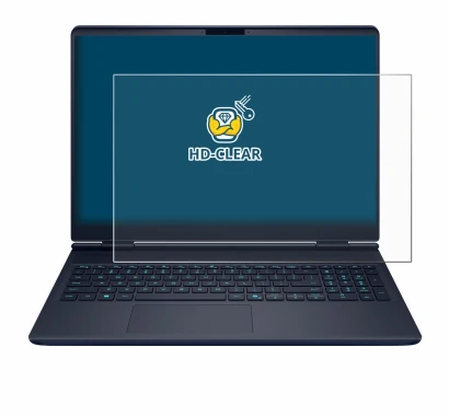 Image de l'appareil Dell Alienware 16X avec une grande variété de protections d'écran.