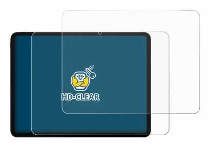 Image de l'appareil OnePlus Pad Go 2 avec une grande variété de protections d'écran.
