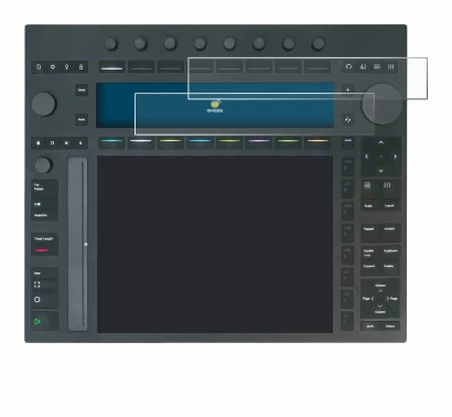 Image de l'appareil Ableton Push 3 avec une grande variété de protections d'écran.
